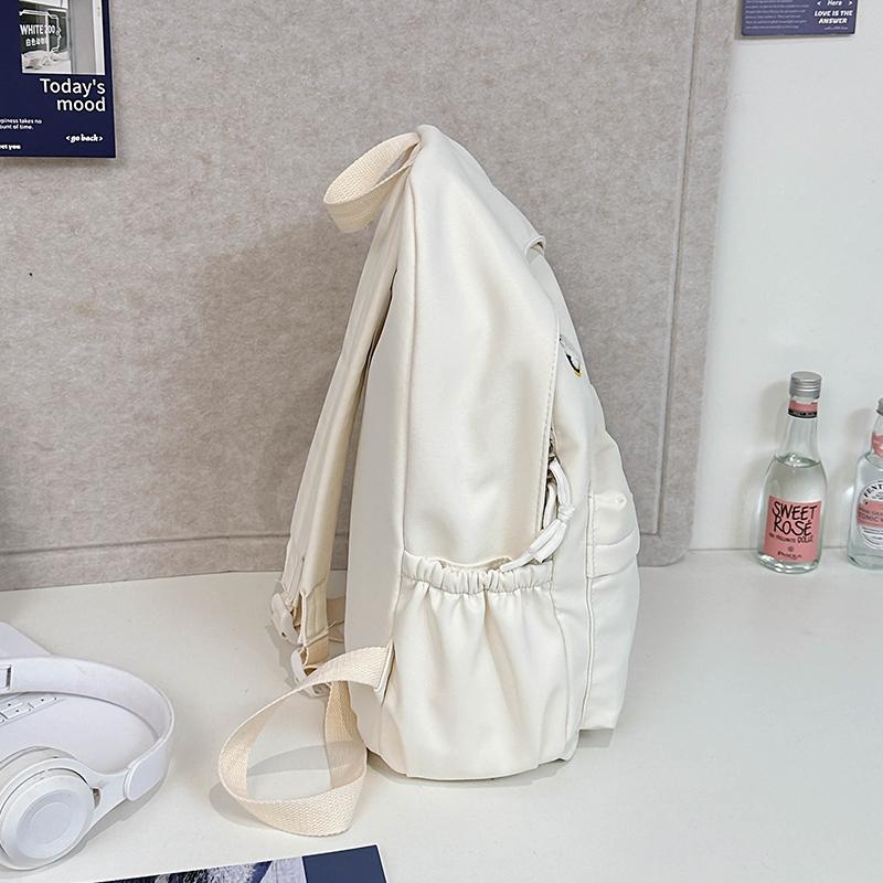 Однотонный рюкзак школьная сумка кампус рюкзак Small зелёный — фото 9