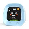 Cartoon Alarm Clock 4 Color Sleep Trainer Night Light Snooze Mode Television Shape Table Timepiece for Toddlers Kids