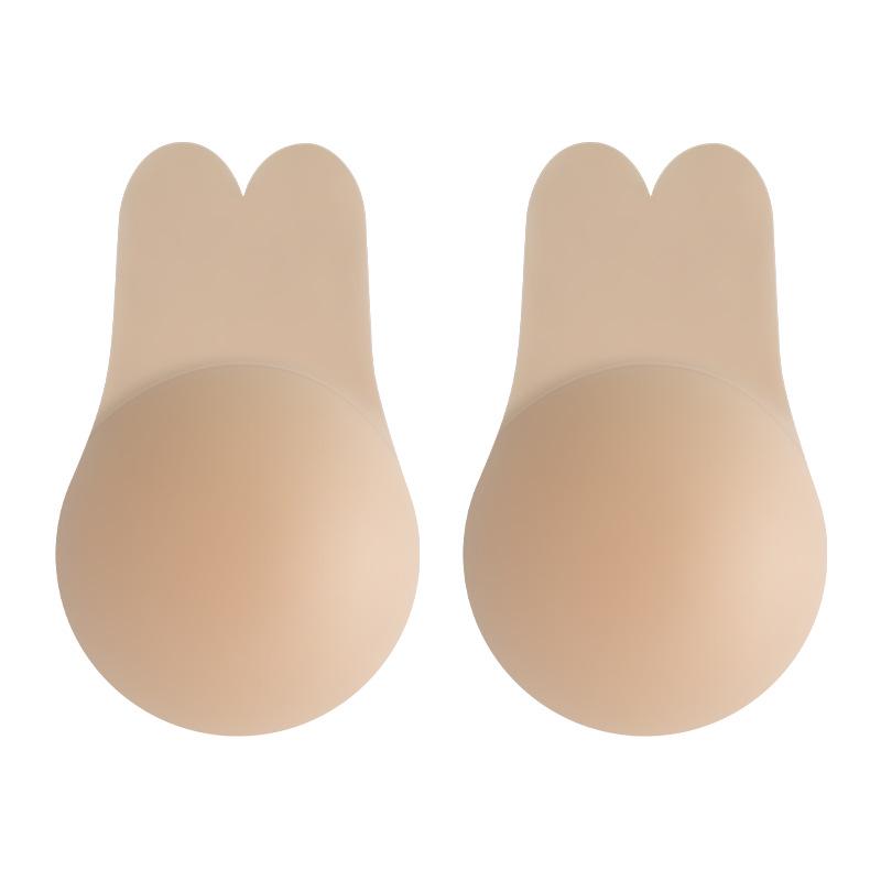 Silicone Invisible Seamless Push-Up Bunny Ears: Ultra-Thin Anti-Sagging Breast Lift Nipple Covers