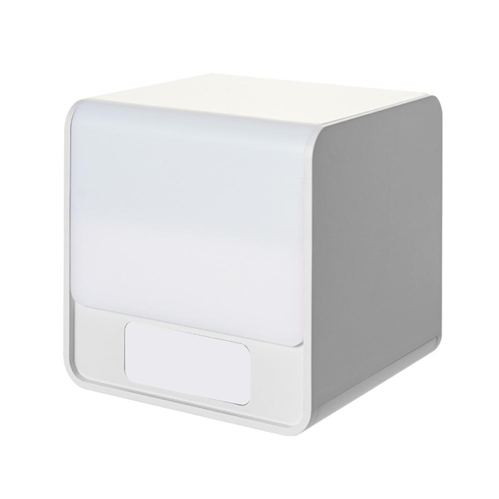 Soft Light Time Cube Night Light LED Sleep Light Simplicity Clock Light  Gift
