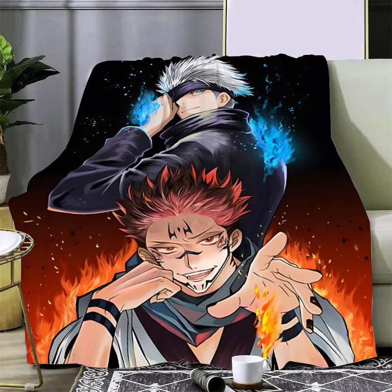 Hot Japan Anime K-KaisenS Printed Blanket Picnic Blankets Blanket Soft Comfortable J-JujutsuS Blanket Home Travel Birthday Gift