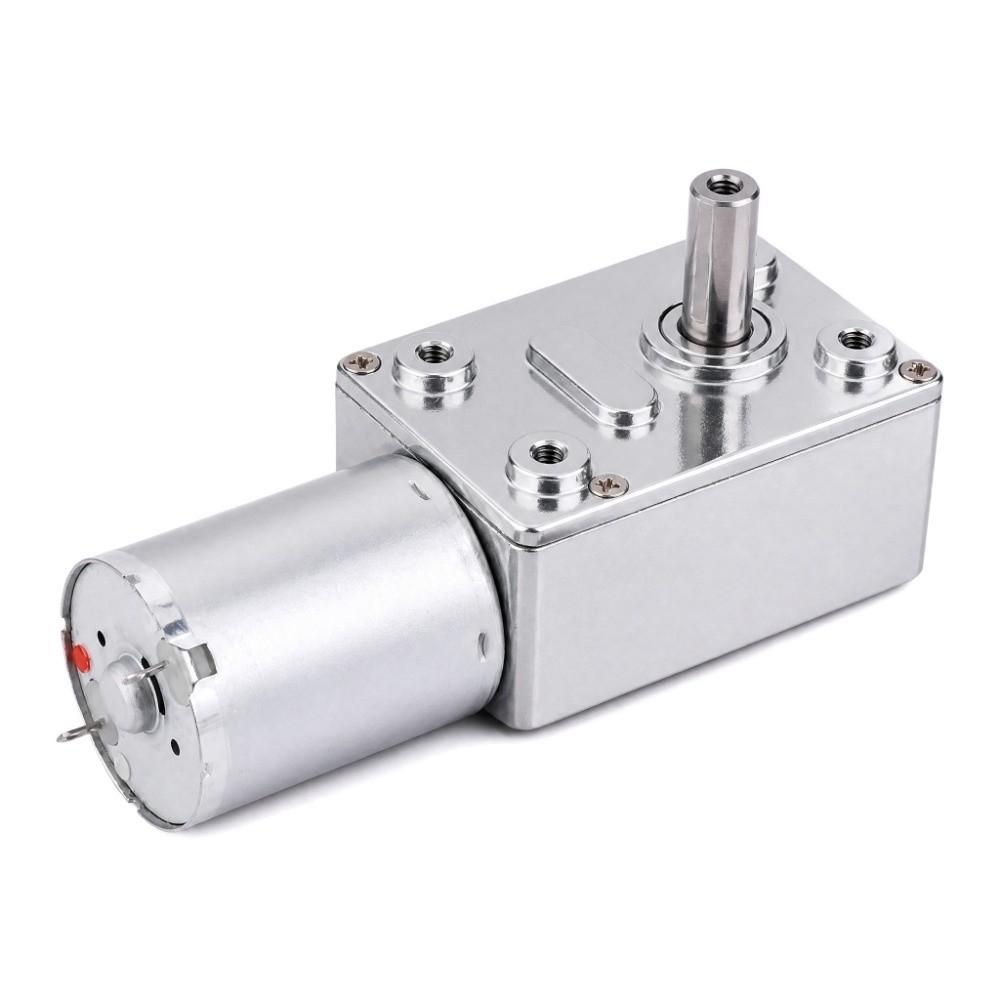 370WG Reduction Motor DC 12V Gear Motor Durable Geared Drive Motor DIY Projects