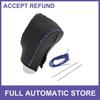 Car Gear Shift Knob Cover for Honda CR-V 08-11 Black Blue Faux Leather New