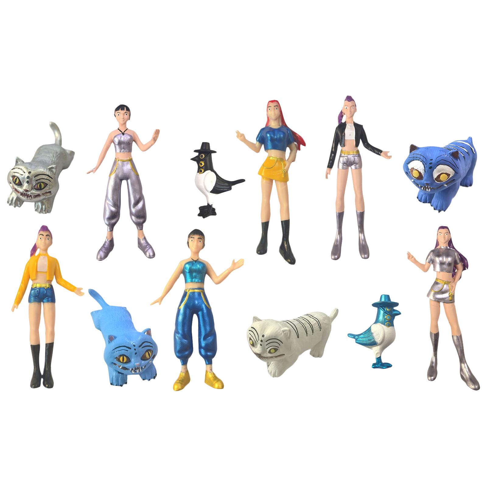 

Неподвижная кукла Коллекционная версия Кукла в масштабе Настольные украшения One Size