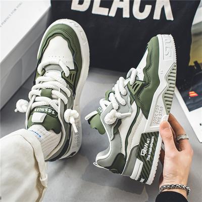 Fashion 2024 New Sneakers Fashion Men Vulcanized Shoes Platform Tennis Sports Outdoor Men Bread Shoes Student Zapatillas Hombre
