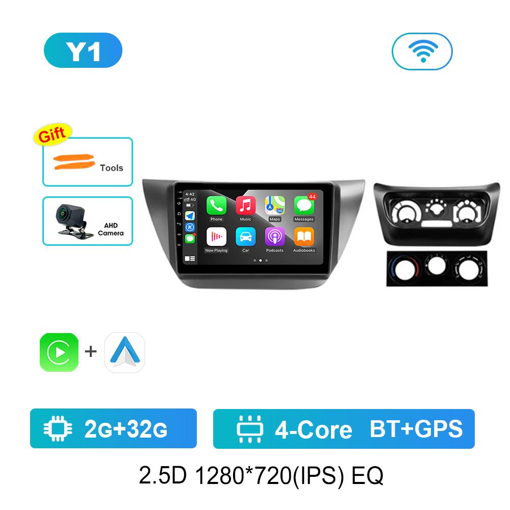 Car Radio Multimedia Player Android System for Mitsubishi Lancer 9 CS 2000 - 2010 DSP Stereo Navigation GPS IPS Touch Screen 4G