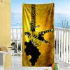 Soccer Ball Beach Towel Super Soft Microfiber Quickdry Fabric Comfortable Lightweight