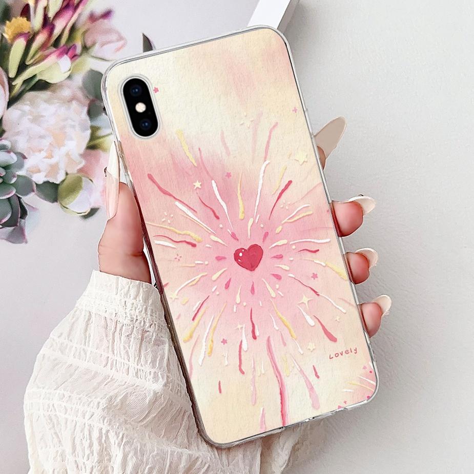 Para Capa de iPhone X XR XS Max Moda de Luxo Capa Pintada Capa de Silicone Macio Para iPhone XS Max iPhoneX iPhoneXR Capas Bolsas