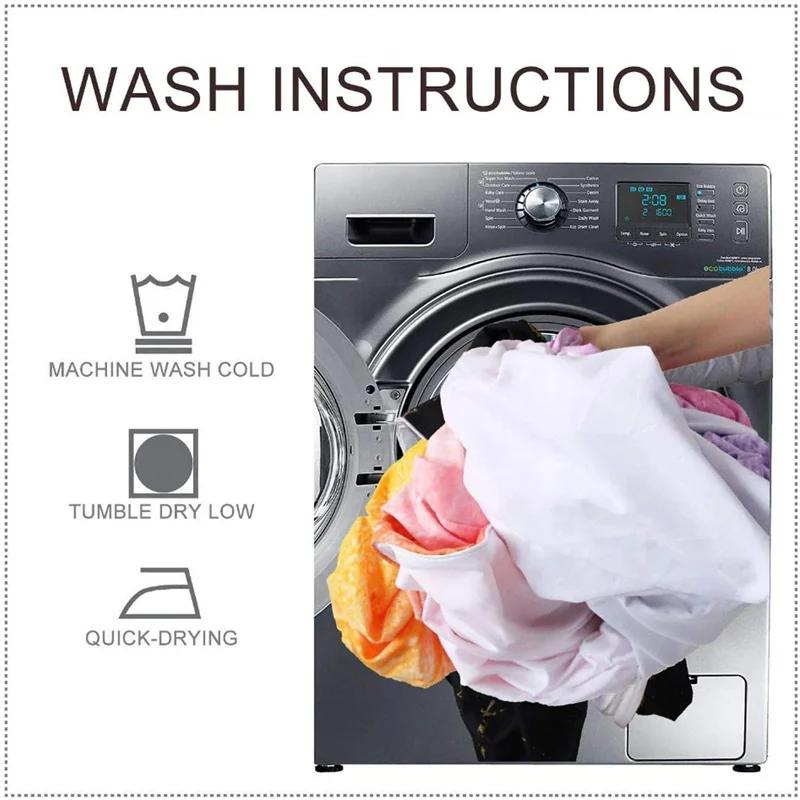 Comforter 3Pc Cute Cartoon Dwarf Christmas Series Bedding Set For Kids And Adults Single Double Queen 220X240 Room Decor Gift