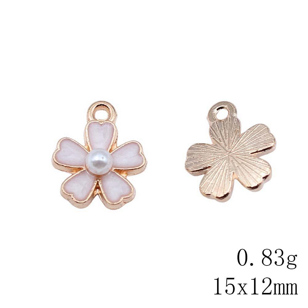 Thanksgiving Day Charms Jewelry Plant Flower Enamel Charms Pendant Ornaments For Home Cell Phone Pendant