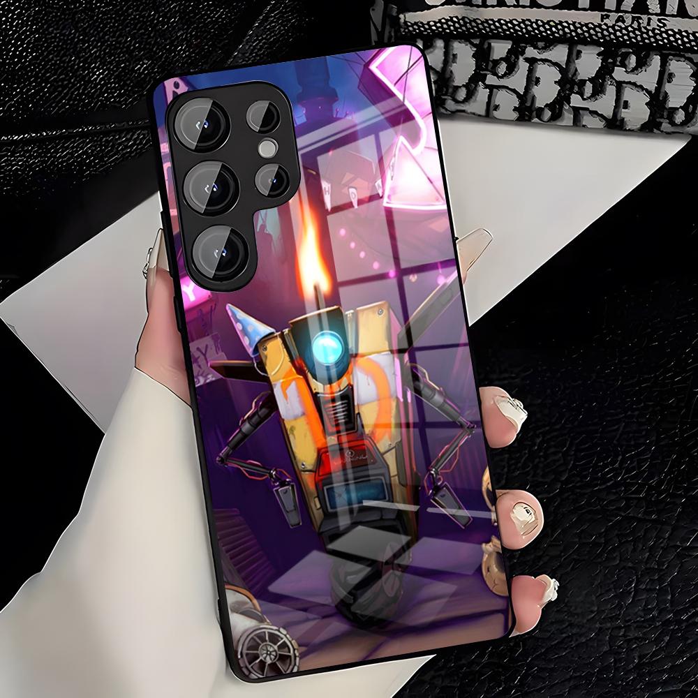 

Game B-Borderlands Phone Case For Samsung S26 S25 Plus S20 S20 Plus S22 Ultra S23 FE S21 Plus S21 Ultra Glass Cover Samsung S24