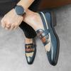 Mens Shoes Leather Male Men's Men Dress Shoes for Men Luxury Designer Loafers Platform Men Leather Man Shoes