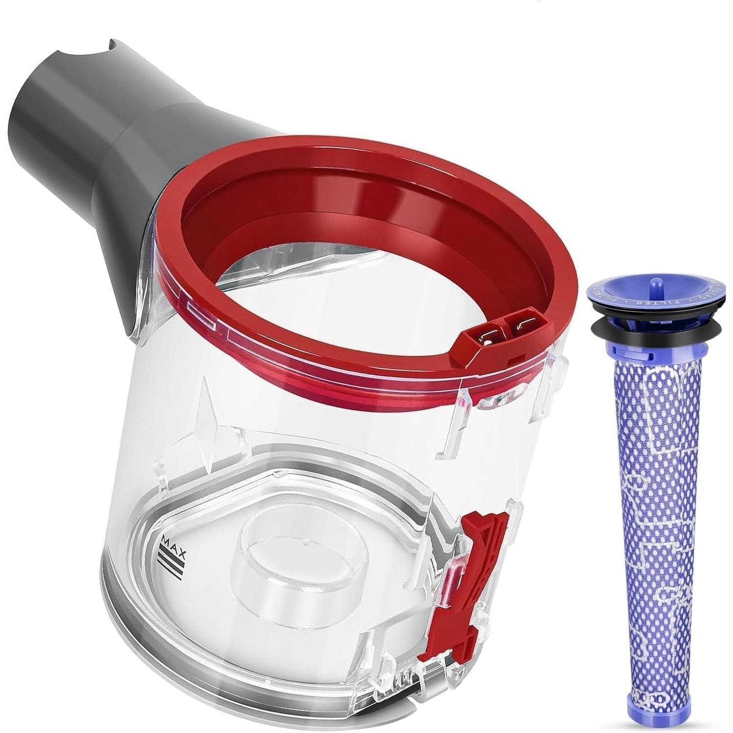 

Пылесборник, совместимый с пылесосом Dyson V7 V8 SV10 SV11, контейнер для пыли, замена пылесборника Dyson V7 V8, номер детали 967699-01 V7 V8 SV10 SV11