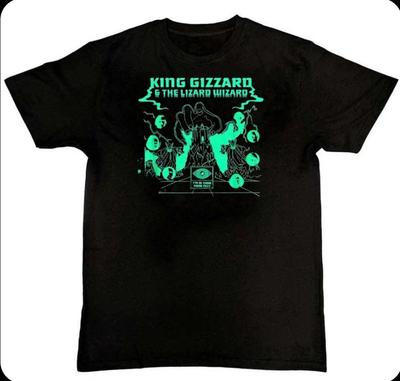 KING GIZZARD AND THE LIZARD WIZARD Tour Herren Unisex 100% Baumwolle T-Shirt Herren T-Shirts Oberteil