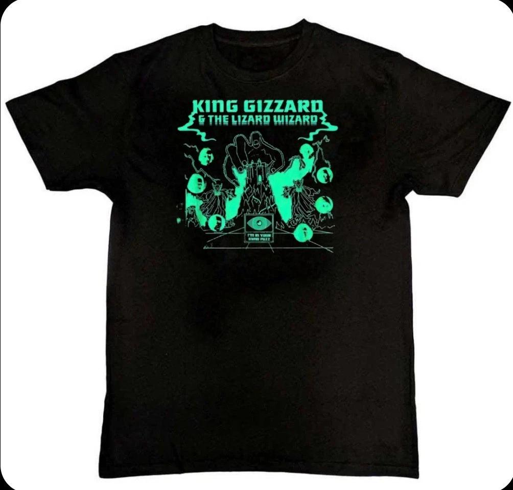 

KING GIZZARD AND THE LIZARD WIZARD Tour Mens Unisex 100% Cotton T-shirt Mens Tees Top 4XL