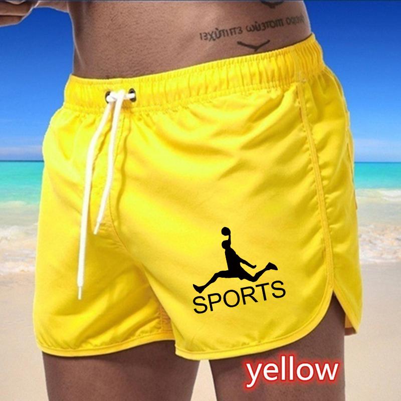 BBK-32 2025 Summer Men's Quick-Drying Swim Trunks Sports Pants Swimwear Beach Shorts Jogging Shorts