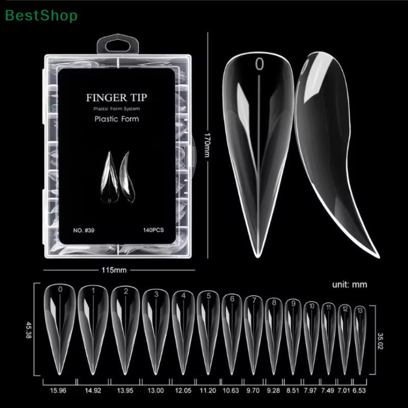 3D Katzenkralle Falsche Nagelspitzen Geformte Acrylnägel Vollabdeckungsformen Für Nagelverlängerung