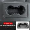 For Land Rover Defender 90 110 2025 Car Central Console Silicone Wireless Charging Pad Water Cup Holder Rear Armrest Cup Coaster
