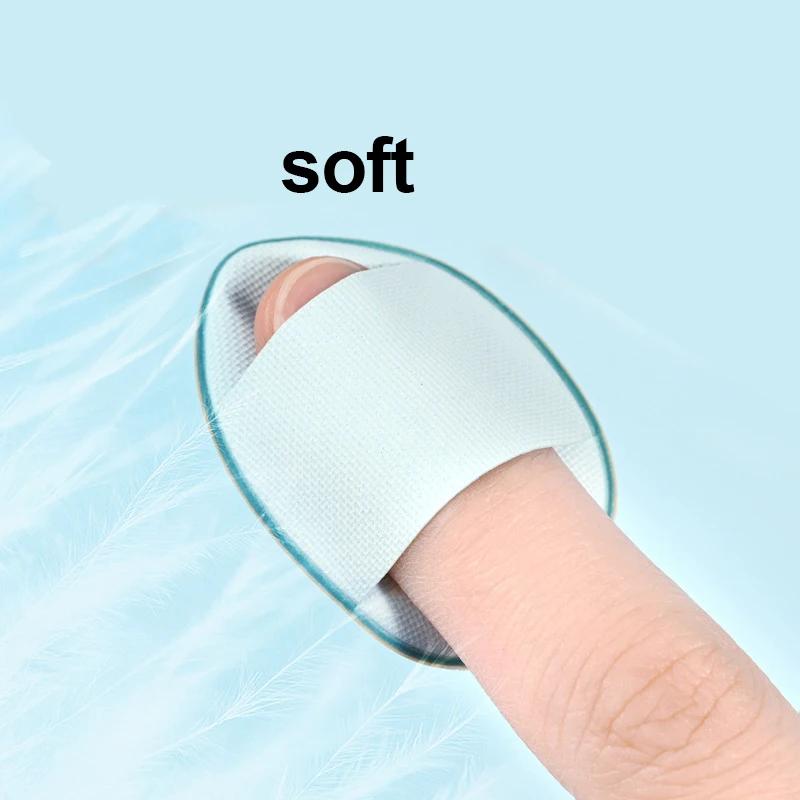 6 Pièces Mini Applicateur Doigt Fond de Teint Petit Coussin d'Air Éponge Poudre Correcteur Visage BB Crème Applicateur Cosmétique Outils Maquillage