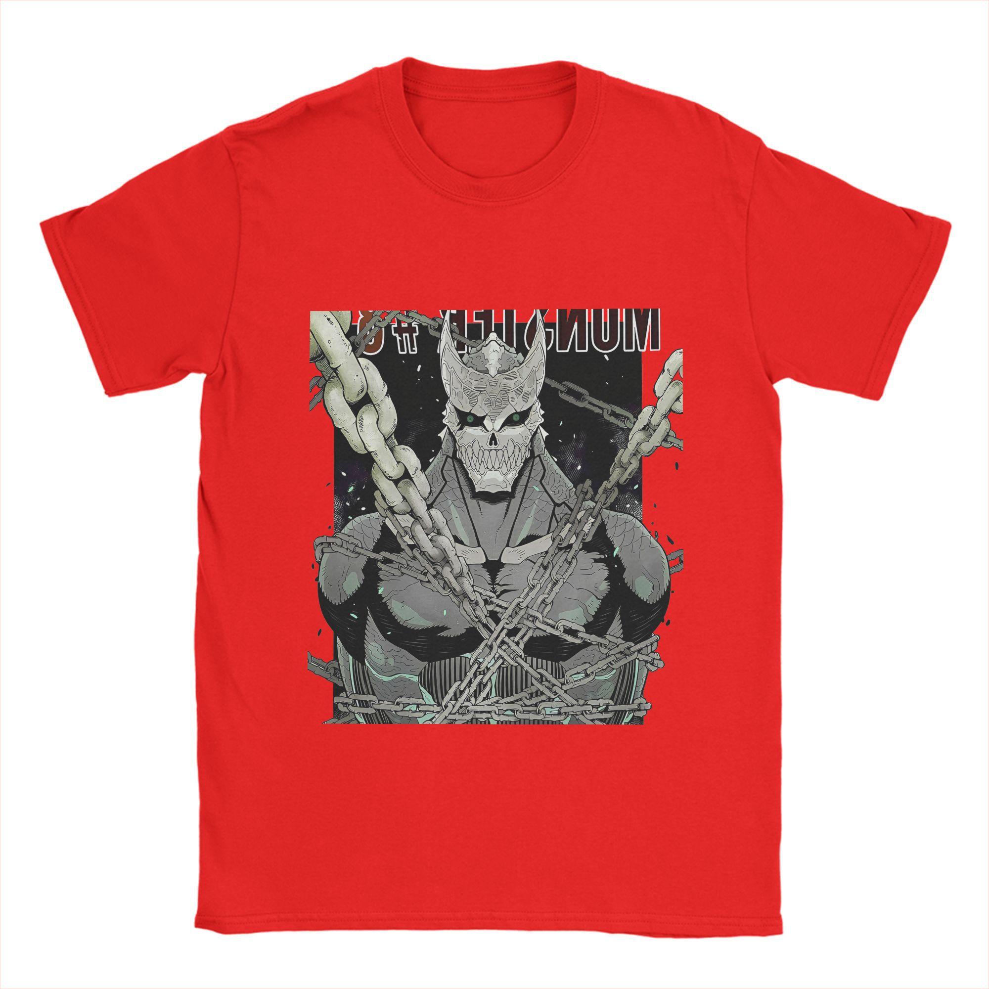Men s Kaiju No 8  T Shirt  Cotton Clothes Novelty Short Sleeve O Neck Tees 6XL T-Shirts S