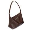 Leather women's bags New cowhide shoulder bags Retro commuter underarm bags Versatile niche messenger bags