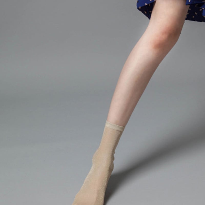 biarritz socks cindy pearl see-through socks 7 colors