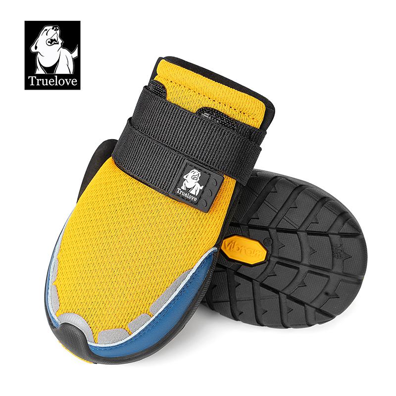 Truelove Pet Shoes Vibram Sole Reflective Durable Anti-slip Soft Mesh Nylon Comfortable Outdoor NEW 2/4pcs Training TLS4862