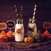 25/50 Stück Halloween Papierstrohhalme Kürbis Fledermaus Spinne Geist Muster Trinkhalm Halloween Party Heimbar Dekoration Zubehör