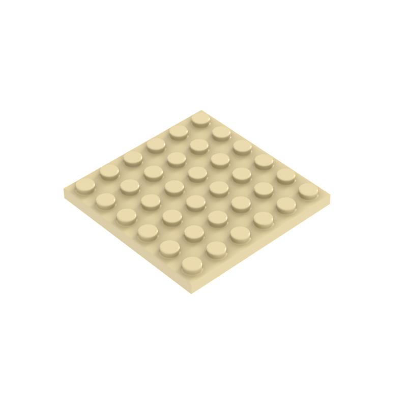 MOC Small Particle Building Blocks 6x6 Pieces Base Plate DIY Parts Accessories Compatible 3958