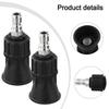 40 Degree Spray Nozzle for Pressure Washer with Rubber Coated Tip To Minimize Splash and Protect Paint Surfaces