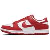 Nike Dunk Low Top Skateboard Shoes Unisex White Red Gold DD1873-116(Team445-)