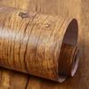 80cm/Wood Grain Vinyl Wallpaper Roll Waterproof Home Desktop Cabinet Door Furniture Renovation Stickers Peel Home Decorations