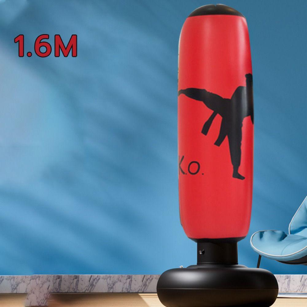 PVC Inflatable Punching Bag Thickened Free Standing Boxing Bag  Kids Fitness Training