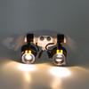 Multifunctional Head Mount LED 21 Combination Magnifier with Replaceable Lens   for Inspection