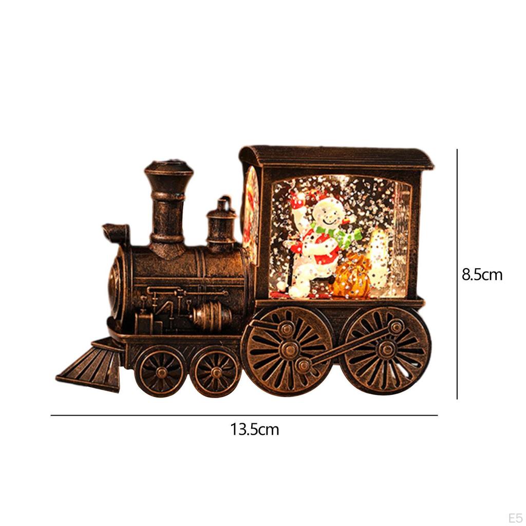 Weihnachtszug Laterne Feiertagsgeschenk LED Batteriebetrieben Wasserfunkelnd Nachtlicht für