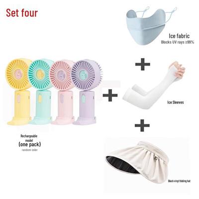 EILEI Damen UPF50+ Sonnenschutz-Set
