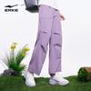 Erke Women's Summer Relaxed Fit Cargo Pants