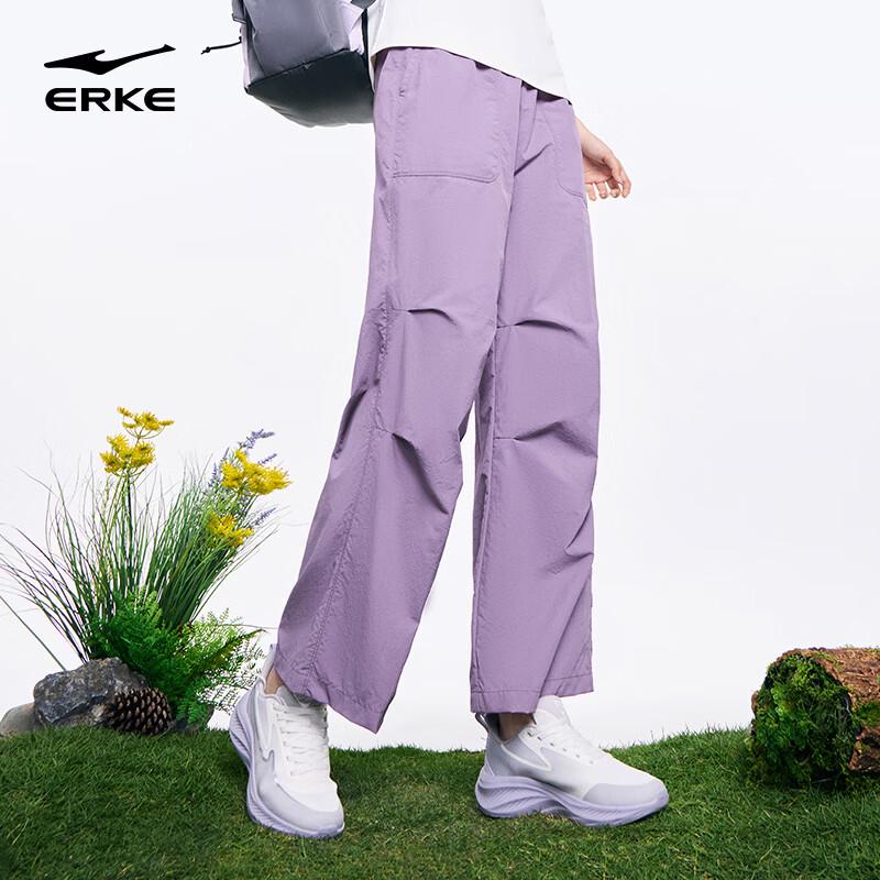 Erke Women's Summer Relaxed Fit Cargo Pants