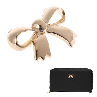 1PC mignon nœud papillon décoration en métal bricolage sac à main sac à main accessoires