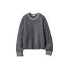 UNIQLO Mixed Color Round Neck Pullover Long Sleeve Knit Sweater Women sweater 462719-06