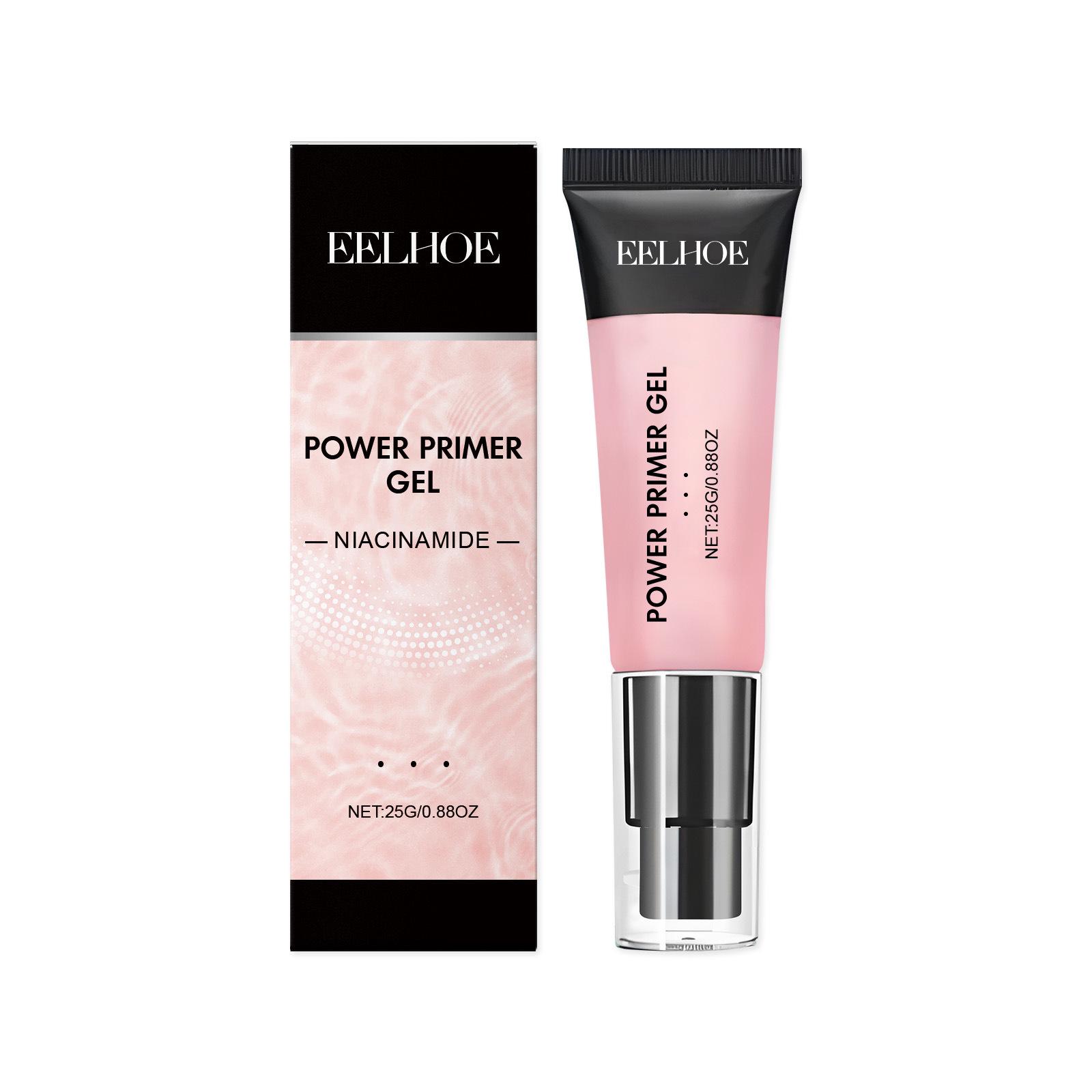 EELHOE Hydrating Brightening Primer Gel for Smooth, Moisturized Skin - Easy to Apply, Portable, Translucent Face Primer
