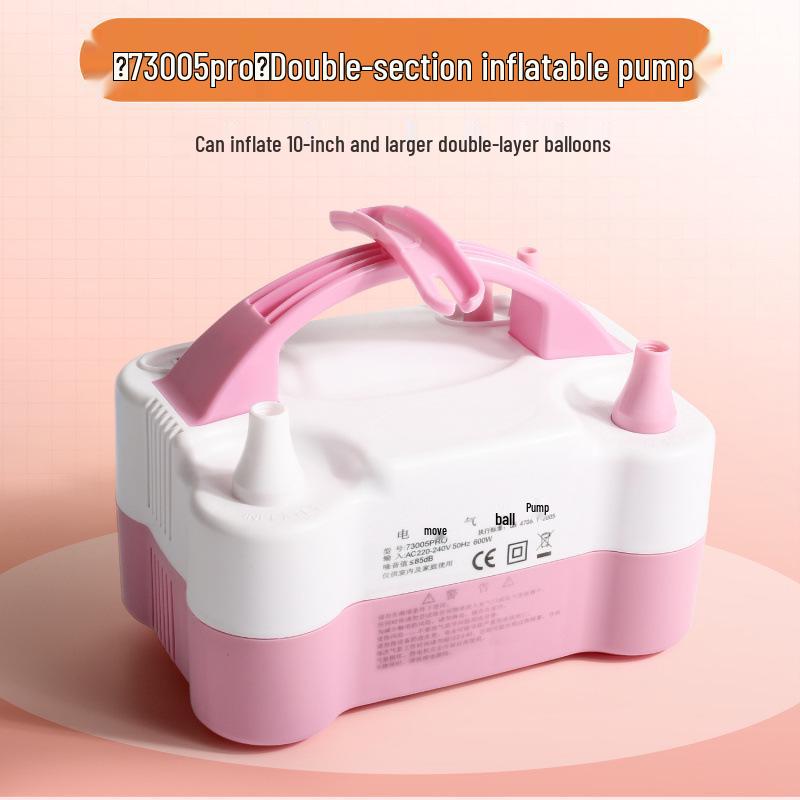 Automatic Electric Balloon Inflator Pump - Dual Mode: Manual & Electronic - Free Shipping