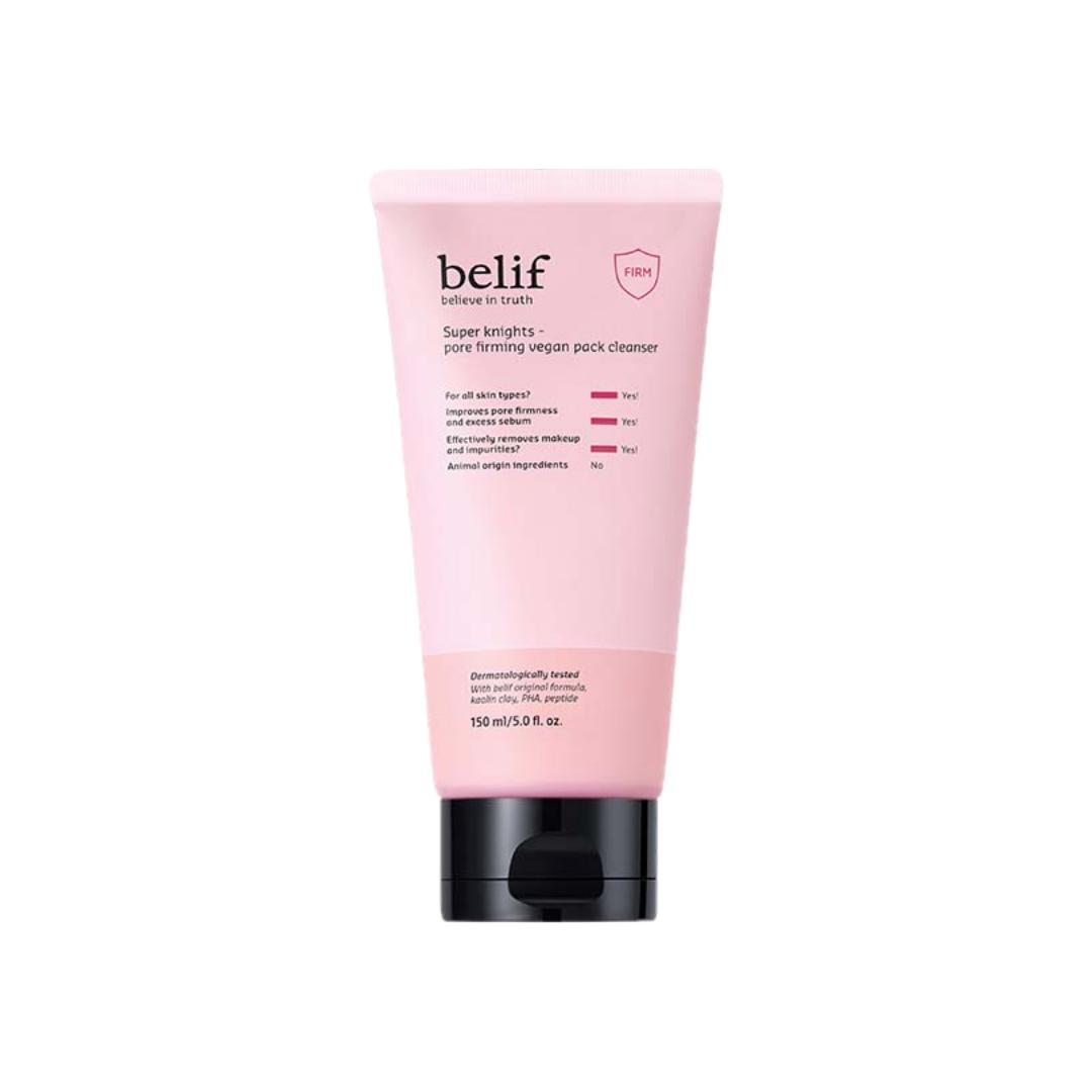 belif Super Knights Pore Firming Vegan Pack Cleanser