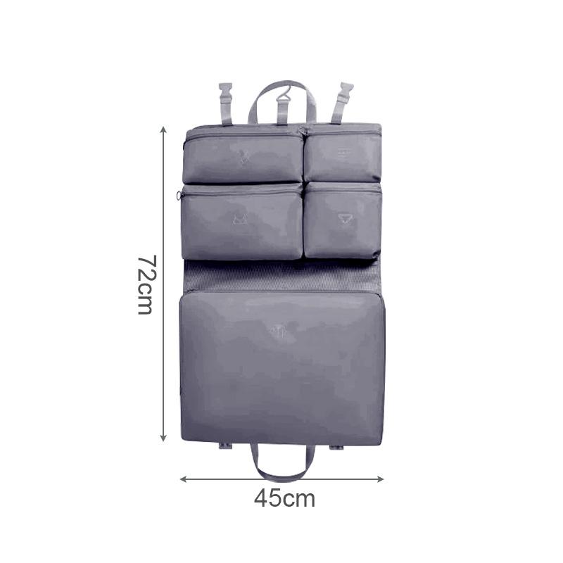 1pc Travel Storage Bag Foldable with Handle Clothes Storage Bag Wardrobe Storage Hanging Bag Clothing Organizer Travel Essential