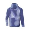 Li Ning Bequeme Einfache Vielseitige Bedruckte Colorblock Kapuzen-Zip-Sportjacke Herrenjacken Nebel-Lila AFDVG33-4