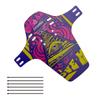 Mountain Bike Bicycle Desilting Parts Short Long Wheel Covers Bike Mudguard Bike Mudguard Bicycle Fender Road Bike Mudguard