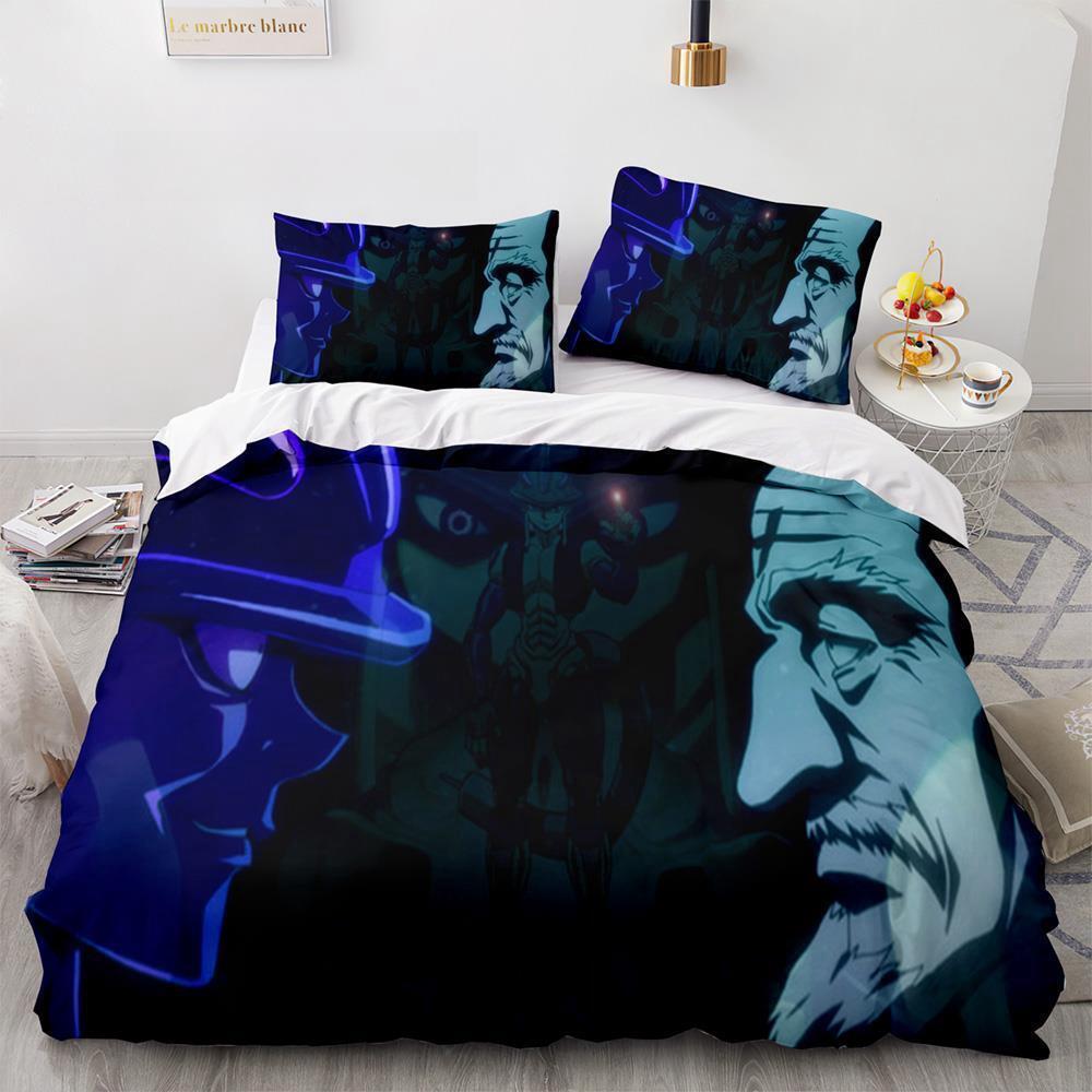Fashion Anime HUNTER×HUNTER Bedding Set Single Twin Full Queen King Size Bed Set Adult Kid Bedroom Duvetcover Sets Home Textiles