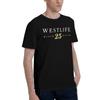 Westlife 25th Anniversary Tour 2026 Tee Shirt for Women Graphic Print T Shirts  100% Cotton Clothing