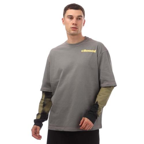 Diesel Mens T-Wesher-N3 T-Shirt