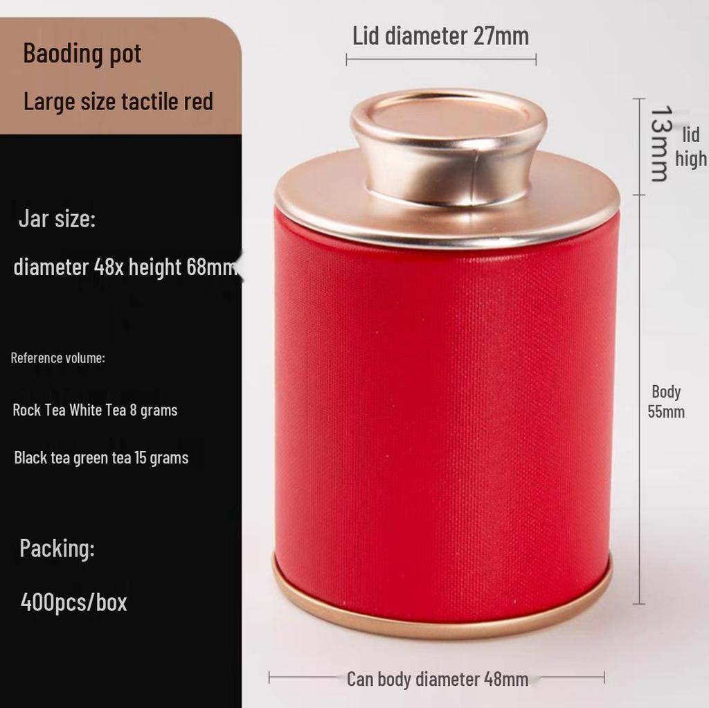 Compact Sealed Tea Canister for Single Brew - Portable and Reusable
